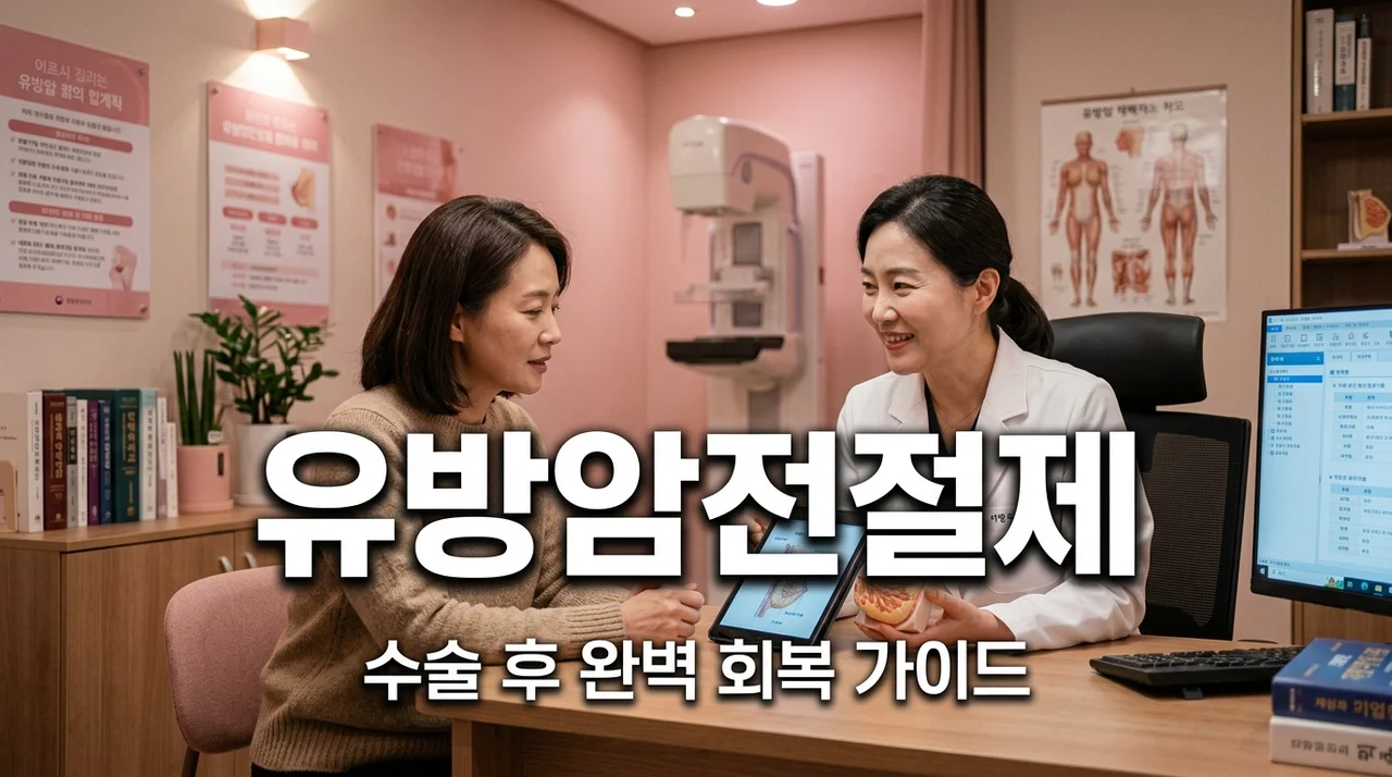 유방암전절제 수술 후 관리 가이드: 후유증 극복과 재건 시기 완벽 정리