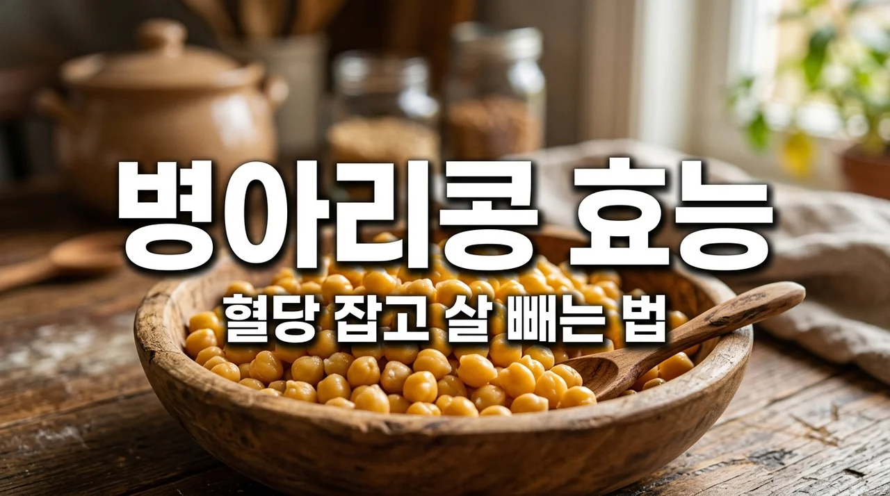 병아리콩 효능 7가지와 다이어트 식단 혈당 관리 제대로 하는 법