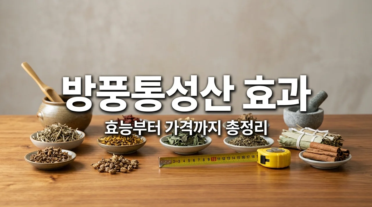 방풍통성산 효능 부작용 가격, 다이어트 효과 정말 있을까? (완벽 정리)