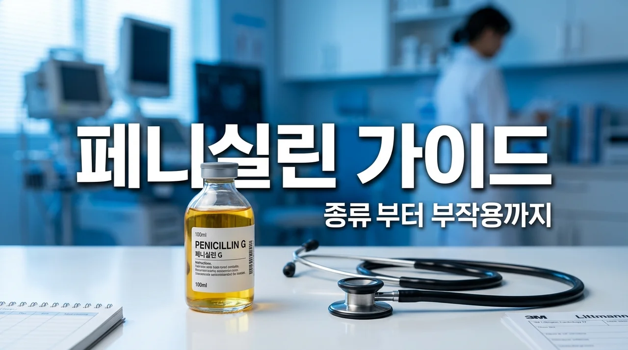 페니실린계 항생제 종류 및 부작용 가이드: 알레르기 전 필독 사항