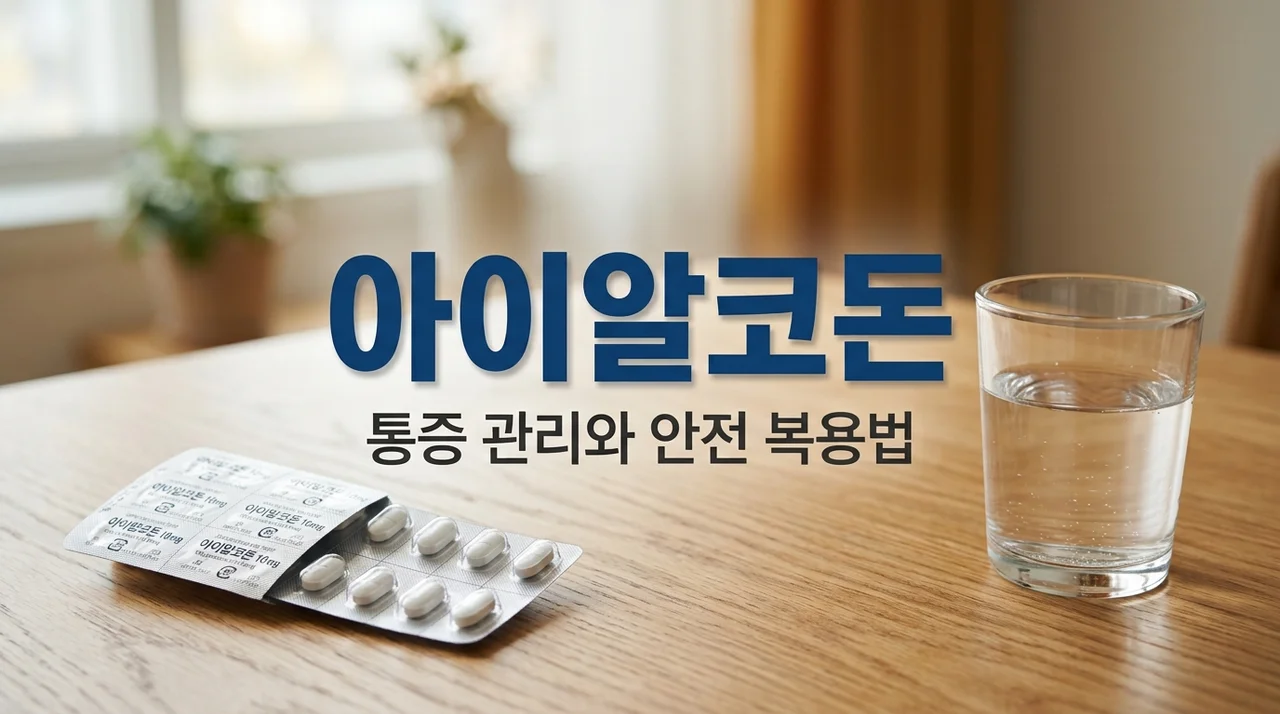 아이알코돈정 5mg 10mg 효능 부작용과 마약성 진통제 안전 복용법
