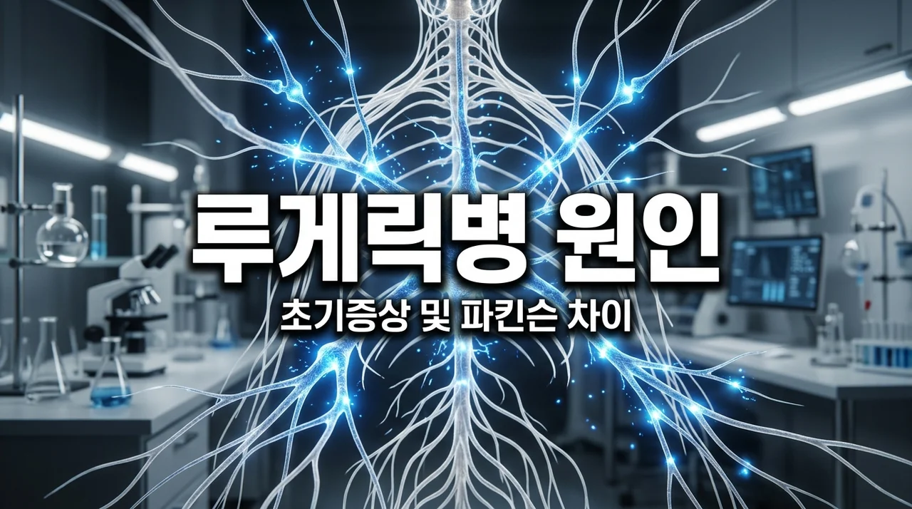 루게릭병원인 5가지 핵심 요소와 초기증상 및 파킨슨병 차이점 총정리