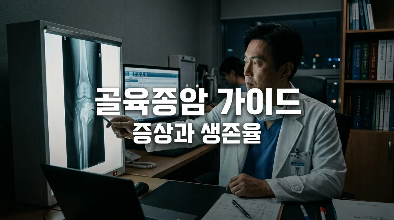 골육종암 증상과 생존율, 단순 성장통과 다른 결정적 차이점 정리