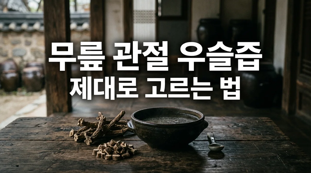 우슬즙 효능 및 추천 고르는 법, 무릎 관절 건강 완벽 가이드
