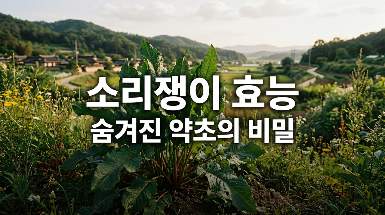 소리쟁이 효능 5가지와 부작용, 먹는 법까지 완벽 정리