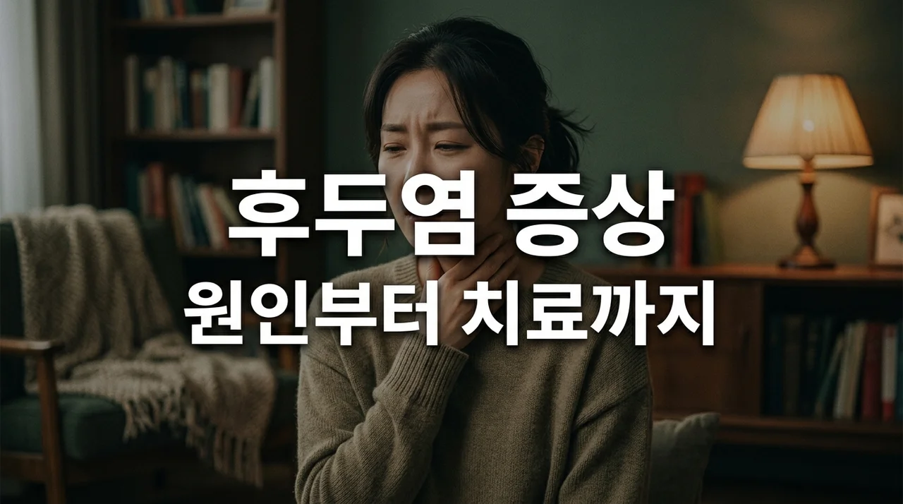 후두염 증상 5가지와 역류성 후두염 차이점 및 빨리 낫는 법 총정리