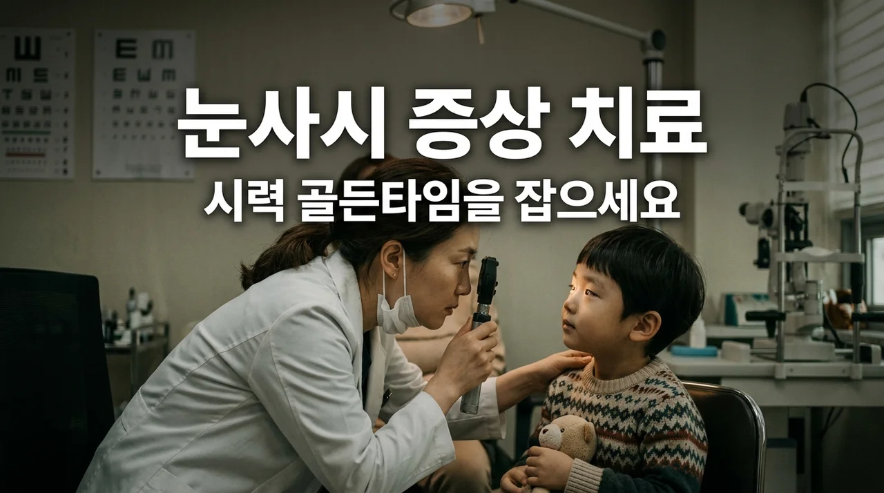 눈사시 증상과 치료 방법, 아이 시력 보호하는 골든타임 총정리