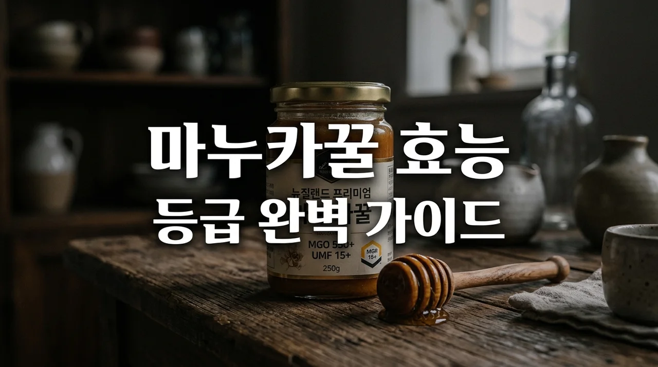 마누카꿀효능 5가지와 등급(UMF, MGO) 고르는 법 총정리