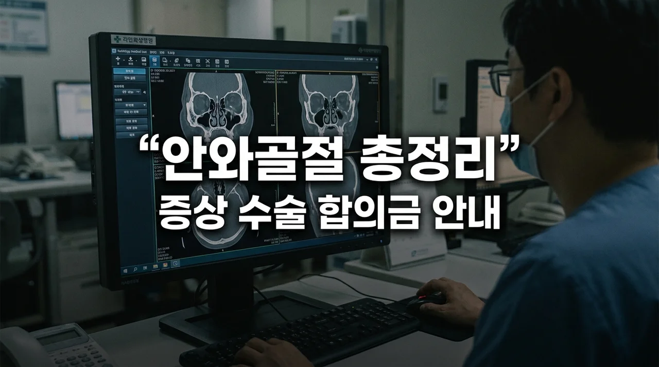 안와골절 증상 수술비 합의금까지, 꼭 알아야 할 7가지 핵심 정리