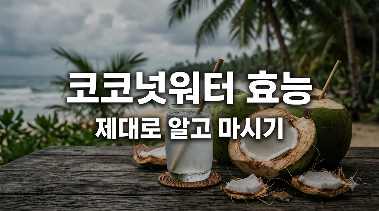 코코넛워터 효능 5가지와 부작용, 다이어트 시 꼭 알아야 할 주의사항