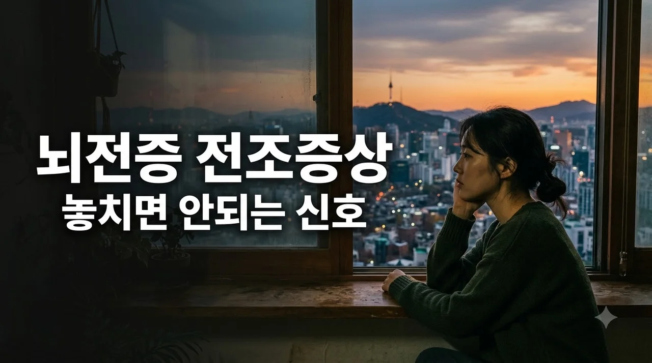 뇌전증 전조증상 5가지 초기 신호와 골든타임 대처법 가이드
