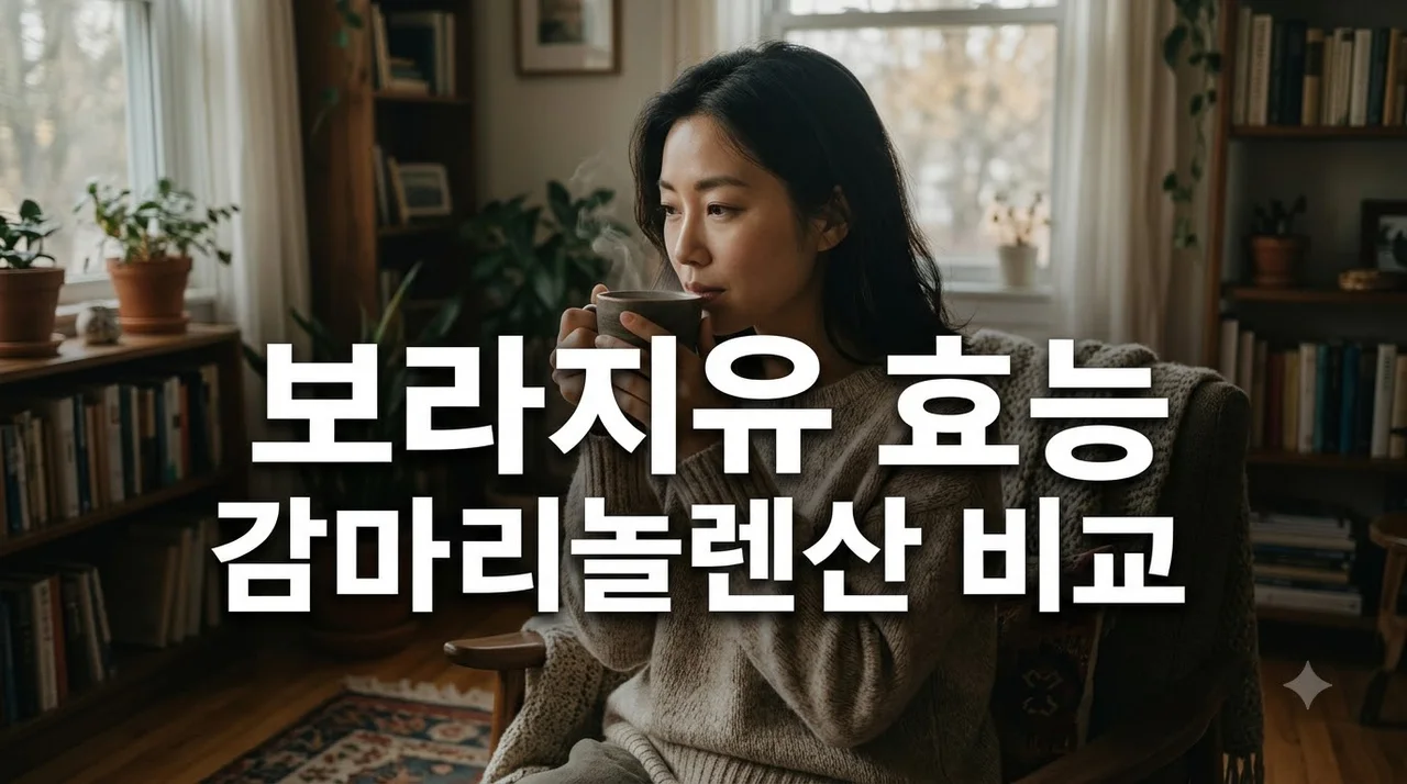 보라지유 효능 부작용 총정리 감마리놀렌산 함량 비교 및 복용법
