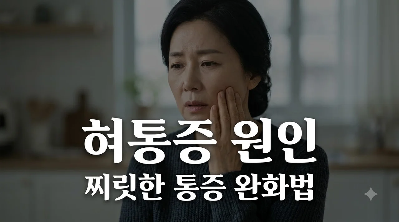 혀통증 원인과 찌릿한 설통 증상, 완화 방법 총정리