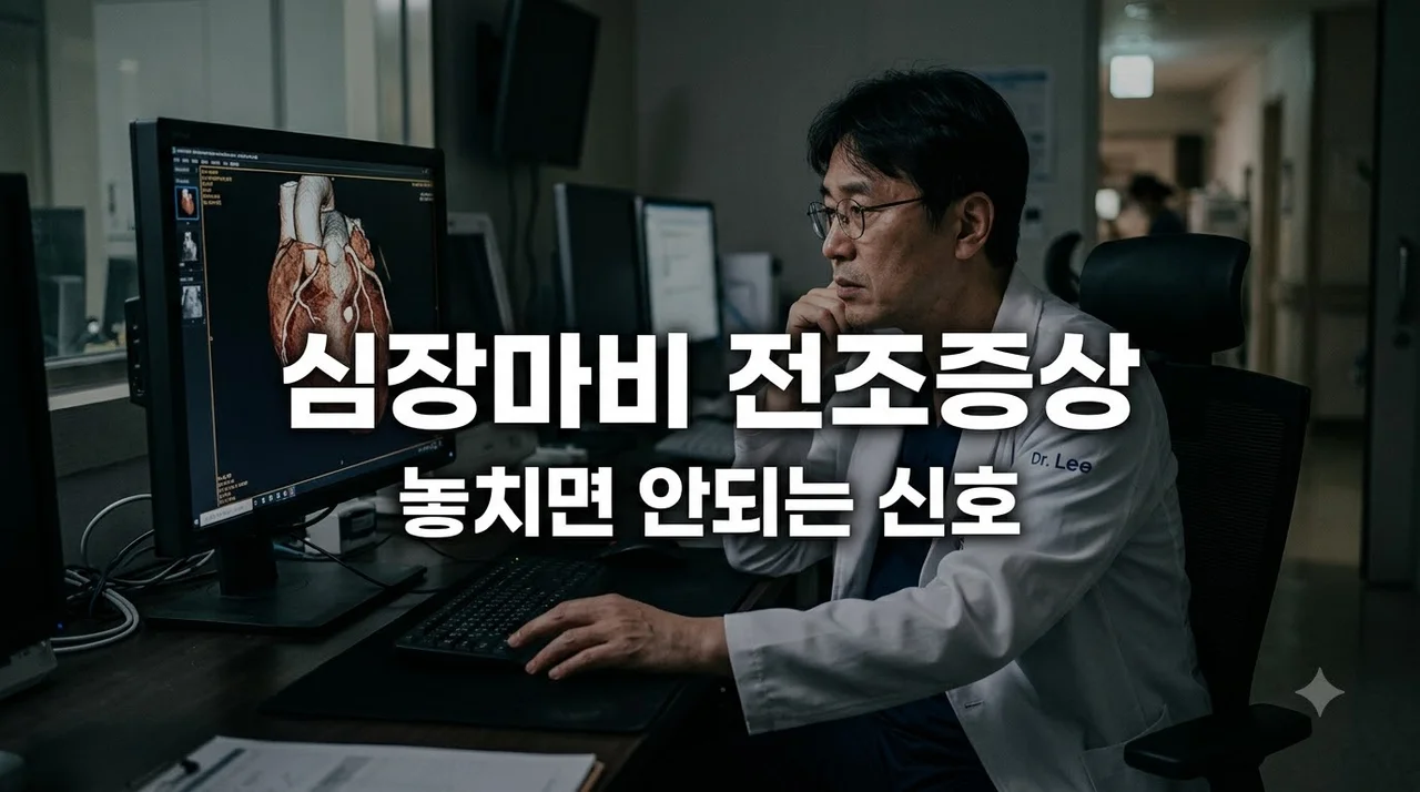 심장마비전조증상 놓치면 위험한 5가지 신호와 골든타임 대처법