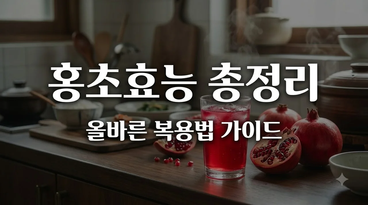 홍초효능 5가지와 다이어트 부작용 없이 올바르게 마시는 법